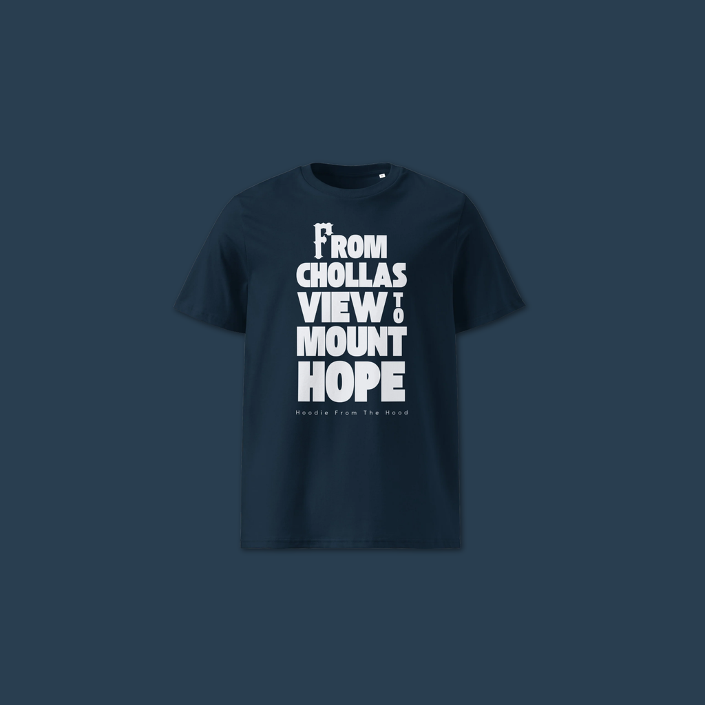 Chollas View. to Mt. Hope T-Shirt - Indigo