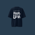 Straight Hoodlum Oversized T-Shirt - Indigo