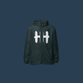 Double Hood Windbreaker - Indigo