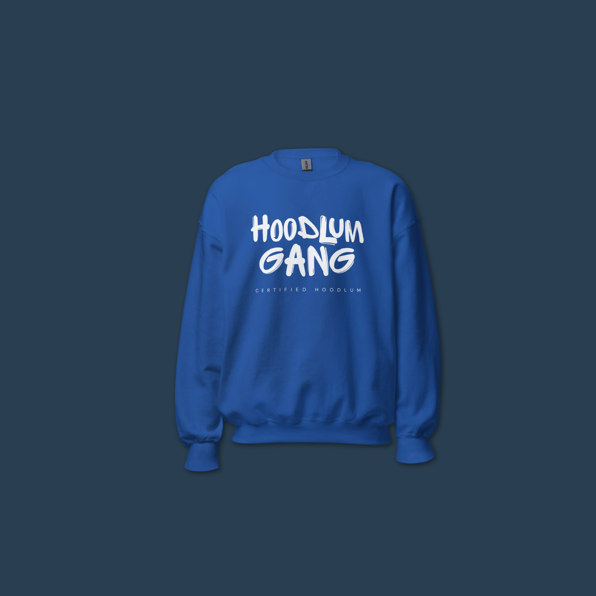 Hoodlum Gang Crewneck - Royal