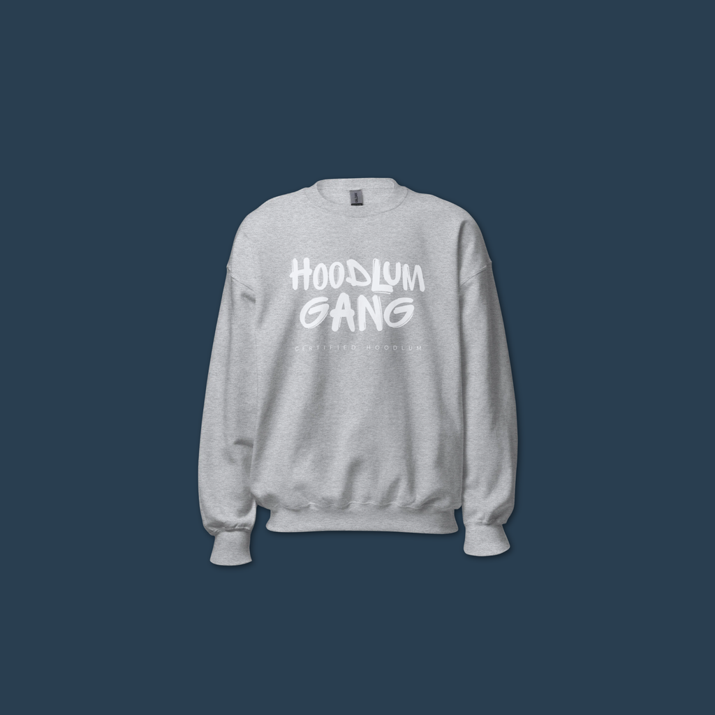 Hoodlum Gang Crewneck - Ash