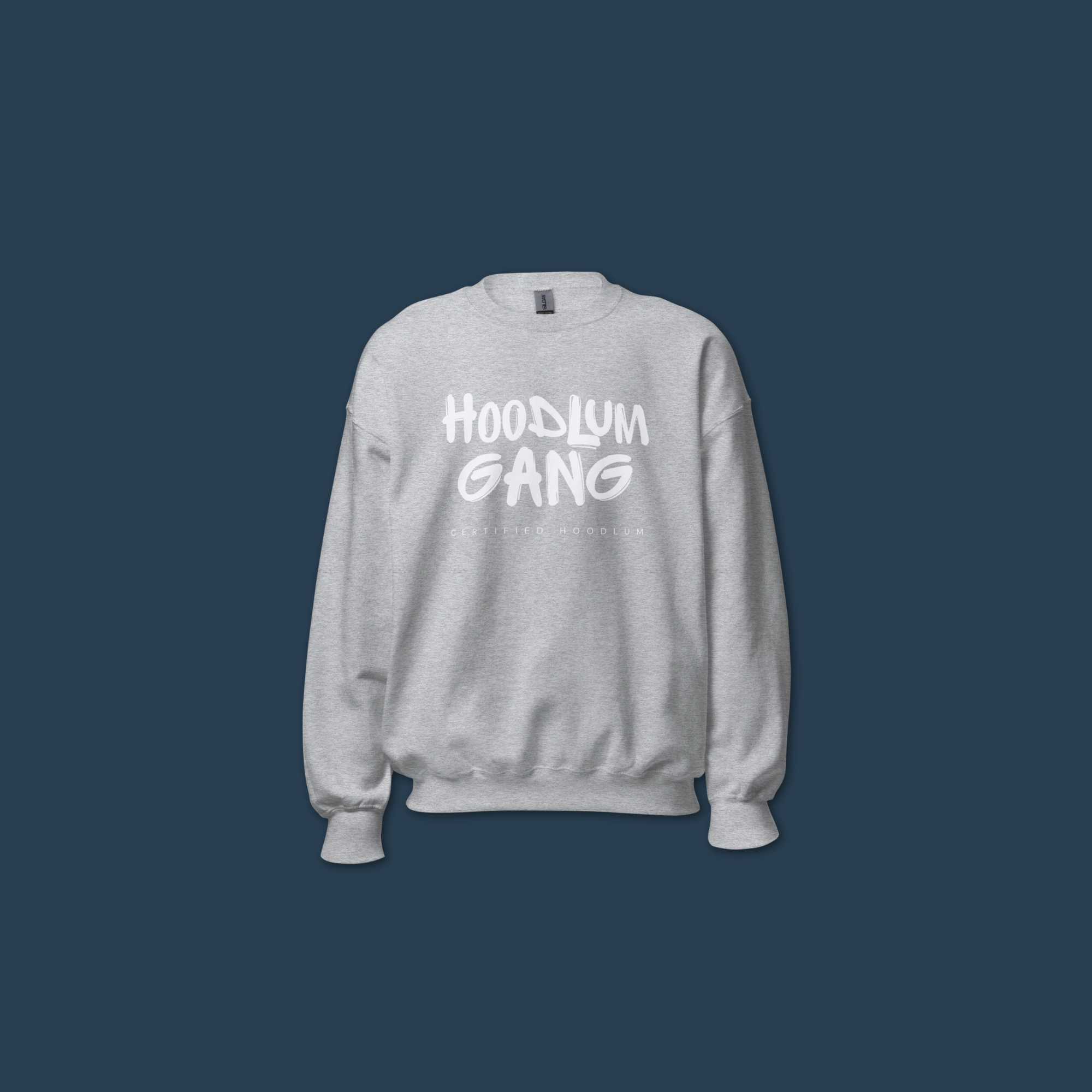 Hoodlum Gang Crewneck - Ash
