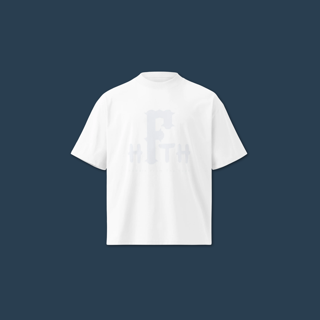 Big Ol' N Oversized T-Shirt - Snow White