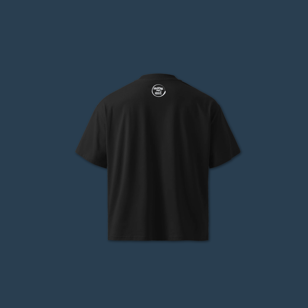 Big Ol' N Oversized T-Shirt - Blk