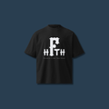 Big Ol' N Oversized T-Shirt - Blk